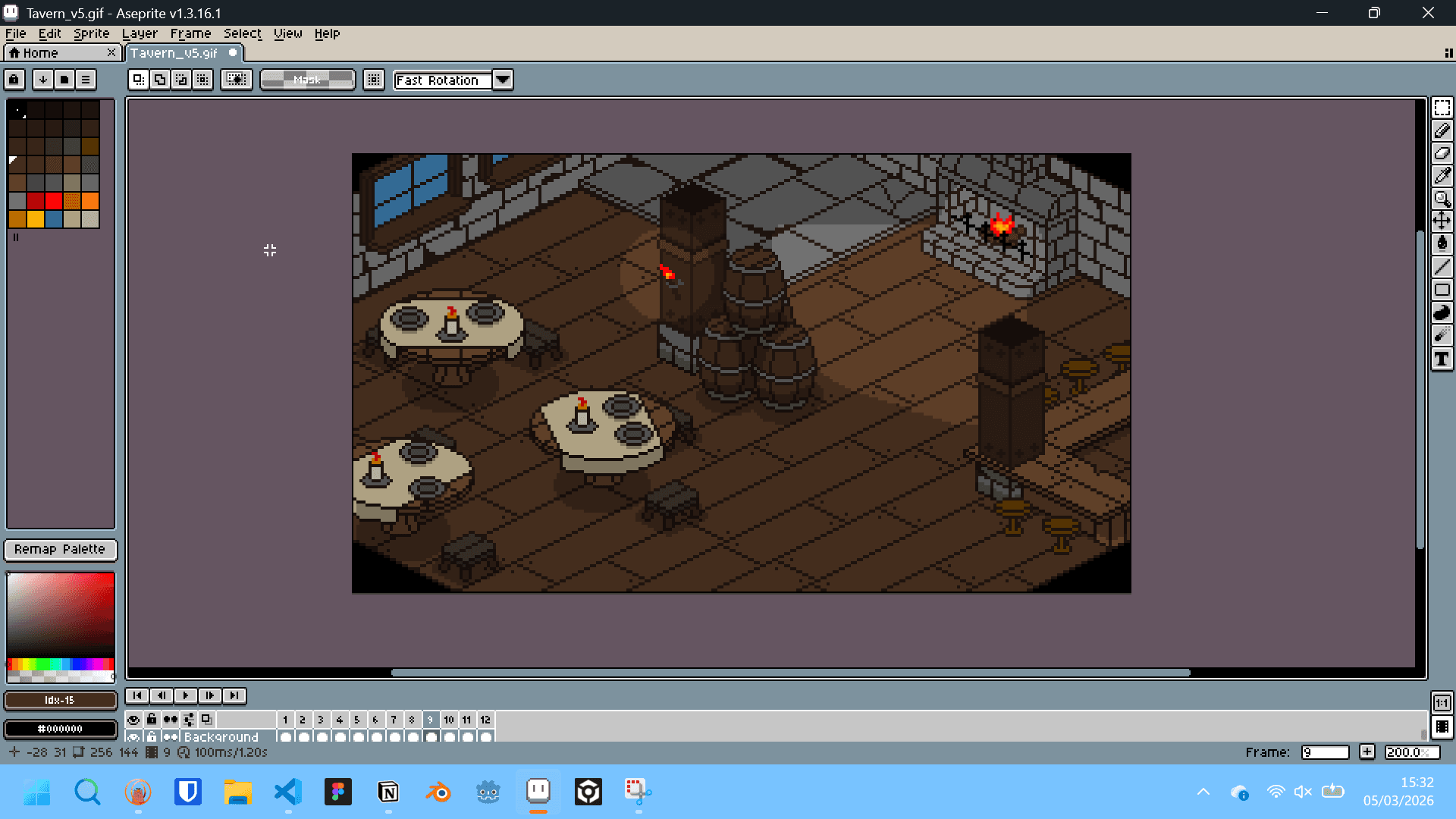 Dungeon Mate visual design
