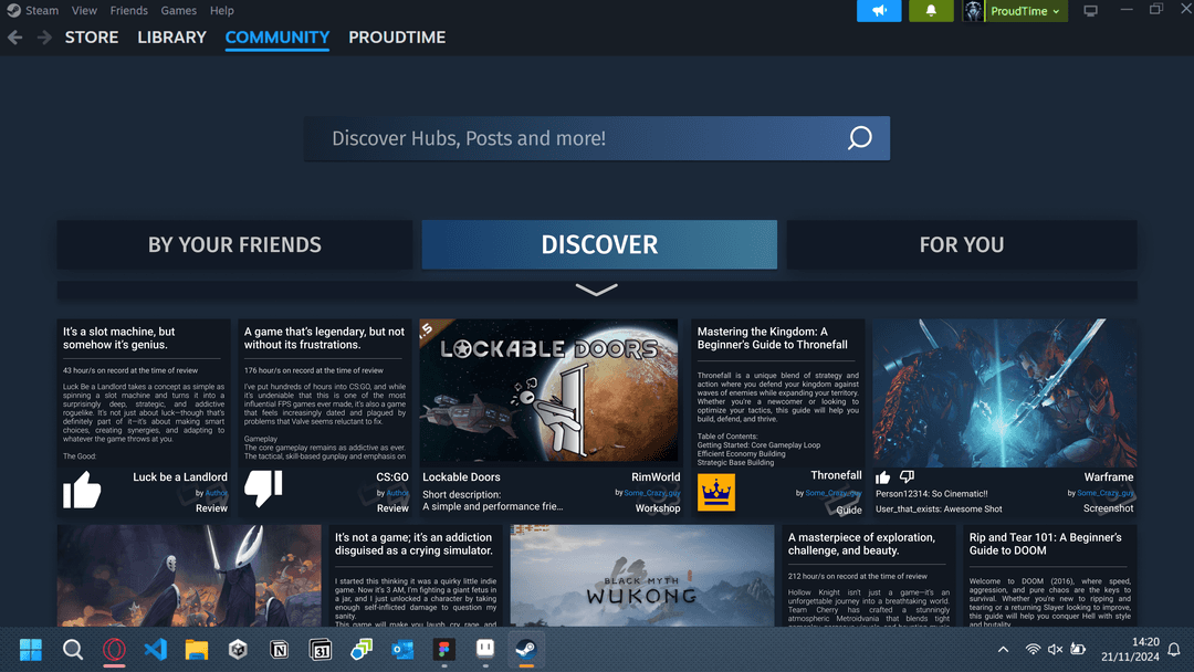 Steam Community-Tab Redesign